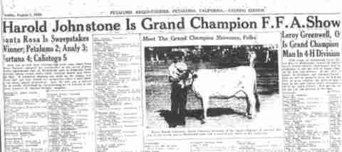 1939 Fair Headline